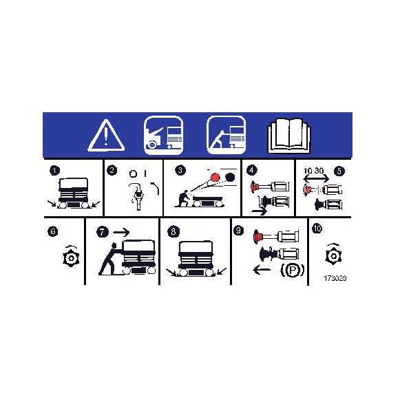 Skyjack Single Decal 173020