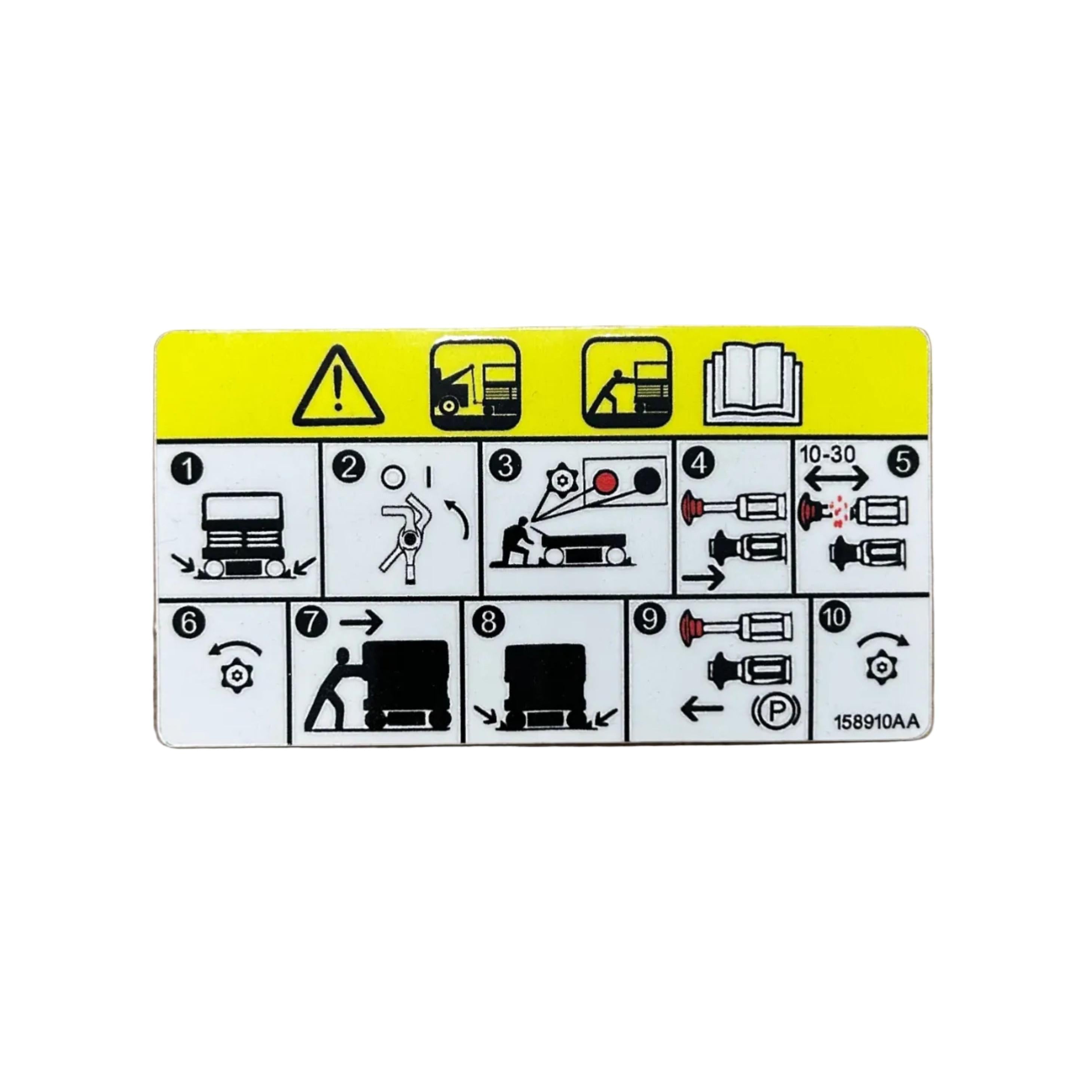 Skyjack Single Decal 158910