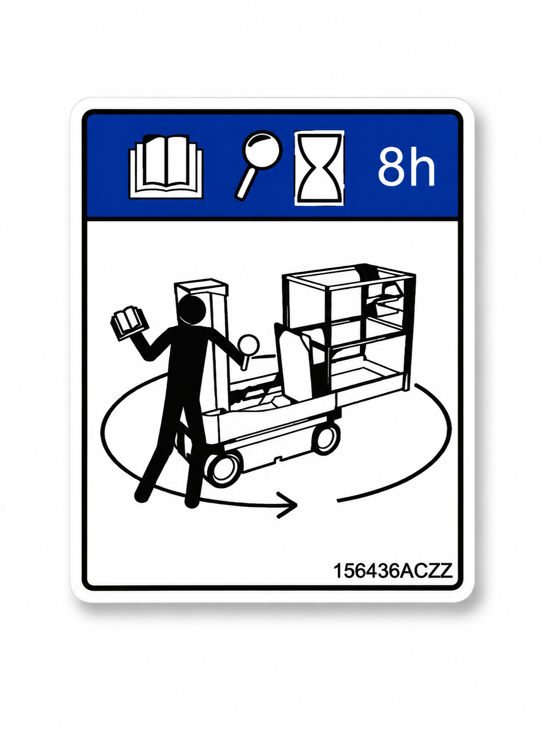 Skyjack 156436 Single Decal
