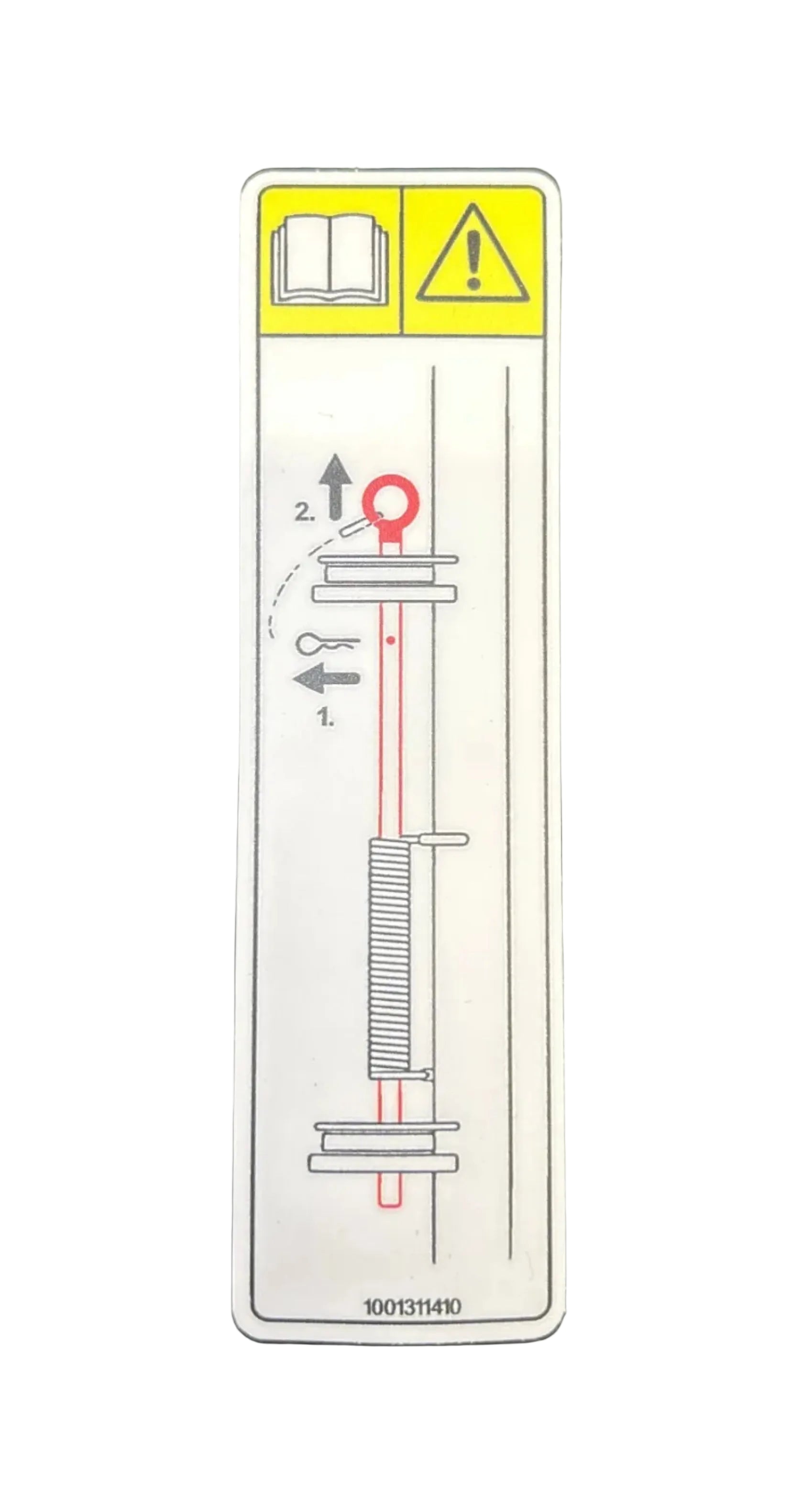 JLG Single Decal, 1001311410