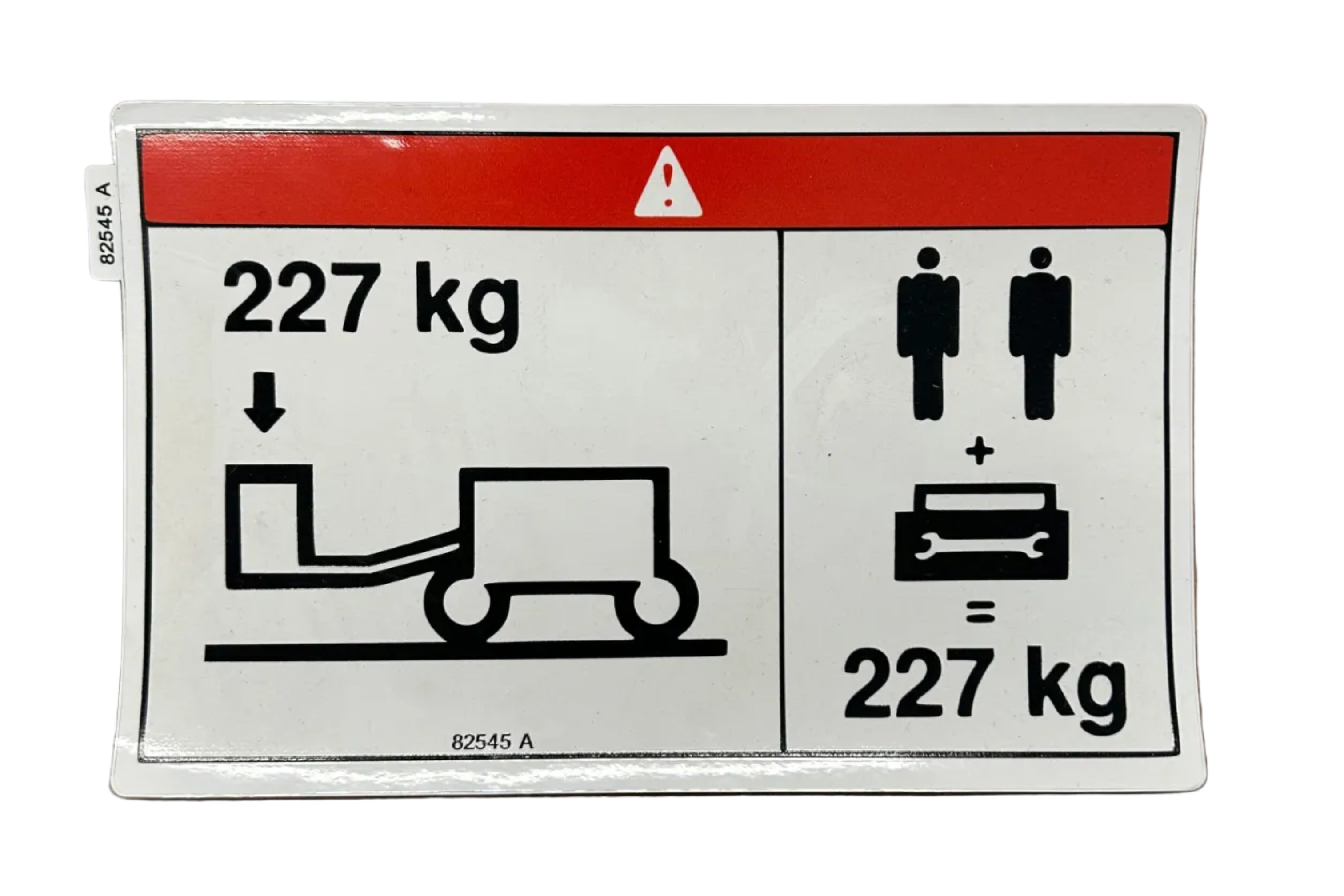 Genie Single Decal, SWL P/N 82545