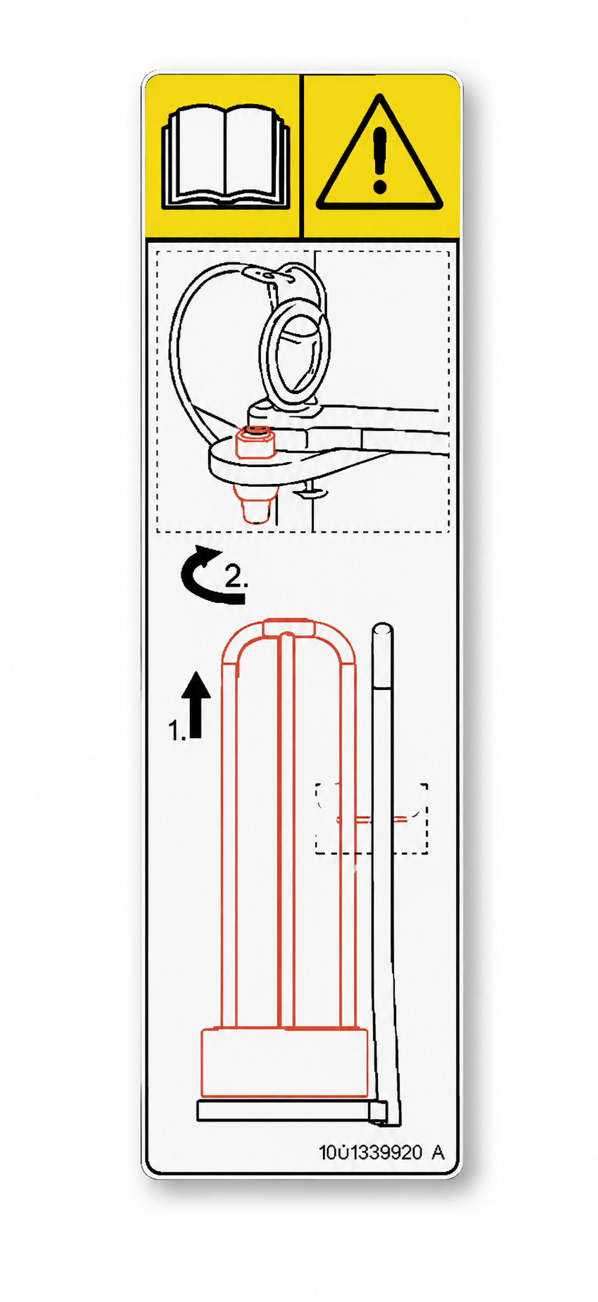 JLG Single Decal, 1001339920A