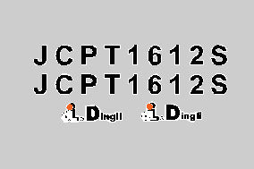 Dingli JCPT1612, Cosmetic Decal,Decal Kit