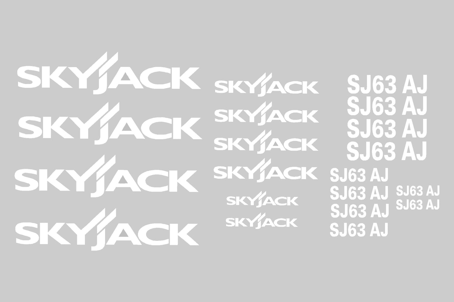 Skyjack SJ63AJ Cosmetic Decal, Sticker Kit
