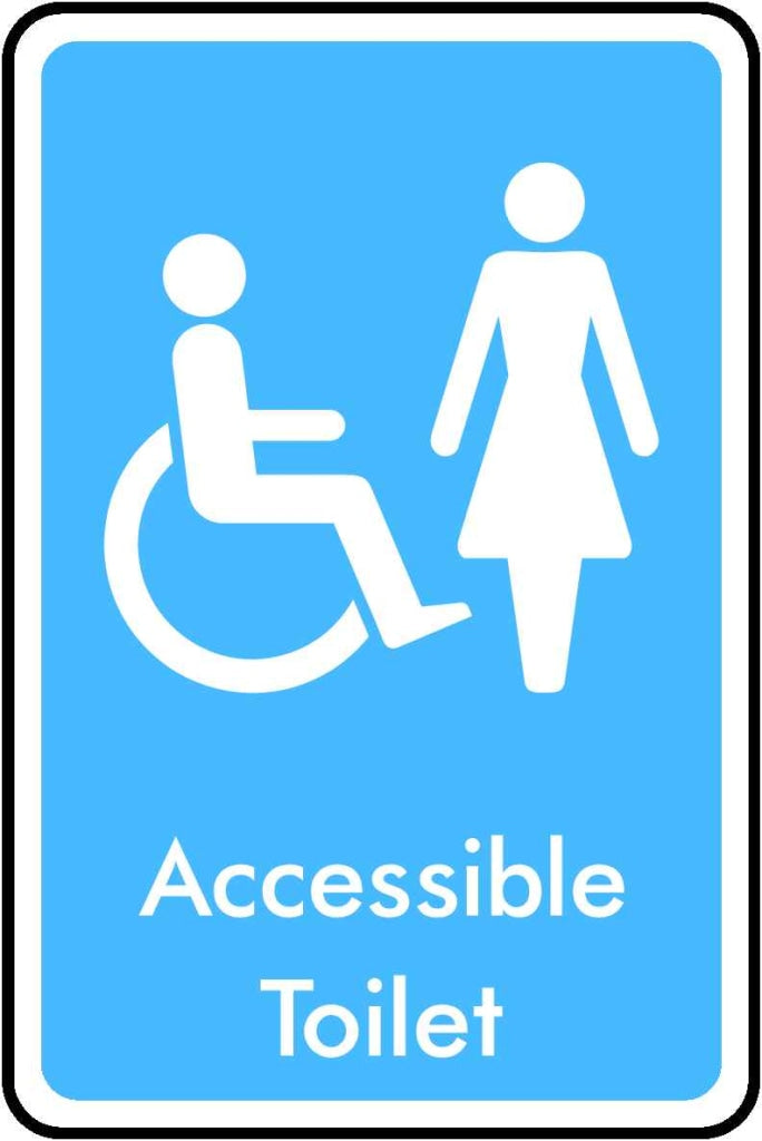 Accessible Toilet - Safety Decals Ltd