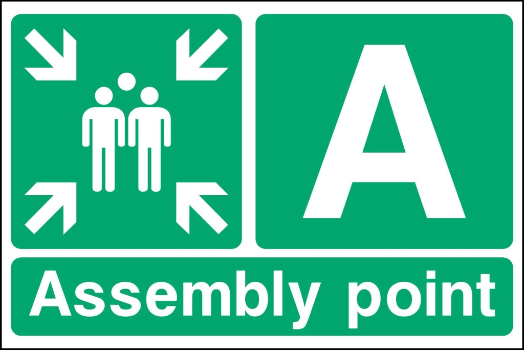 Assembly point - Safety Decals Ltd