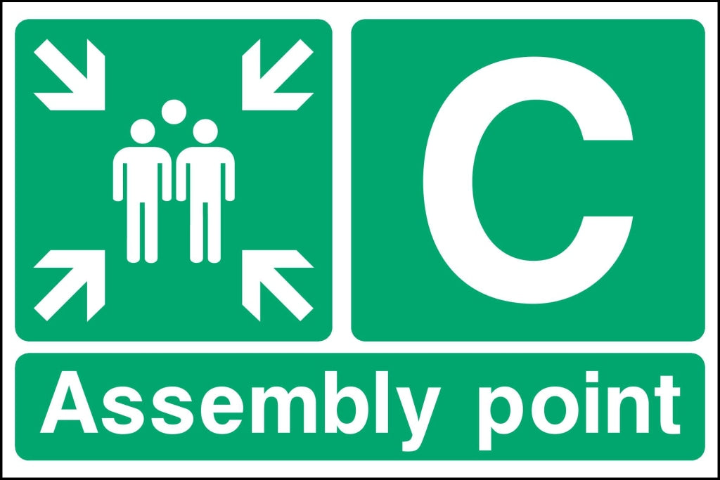 Assembly point - Safety Decals Ltd