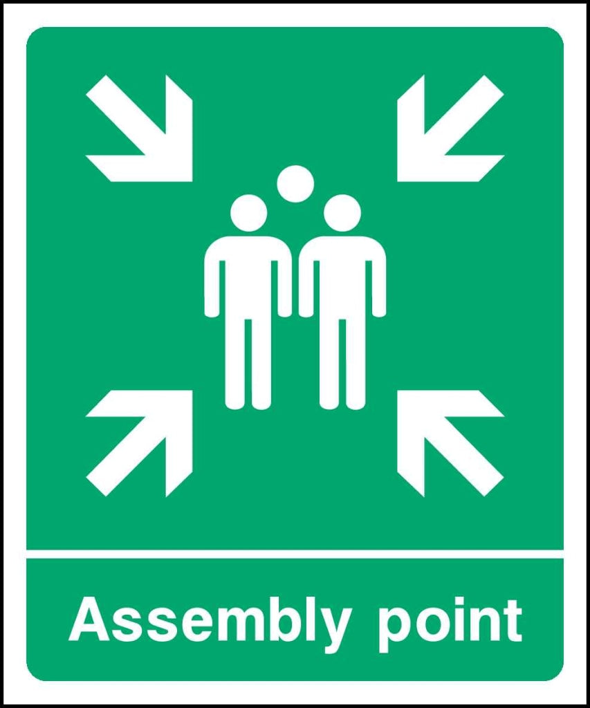 Assembly point - Safety Decals Ltd