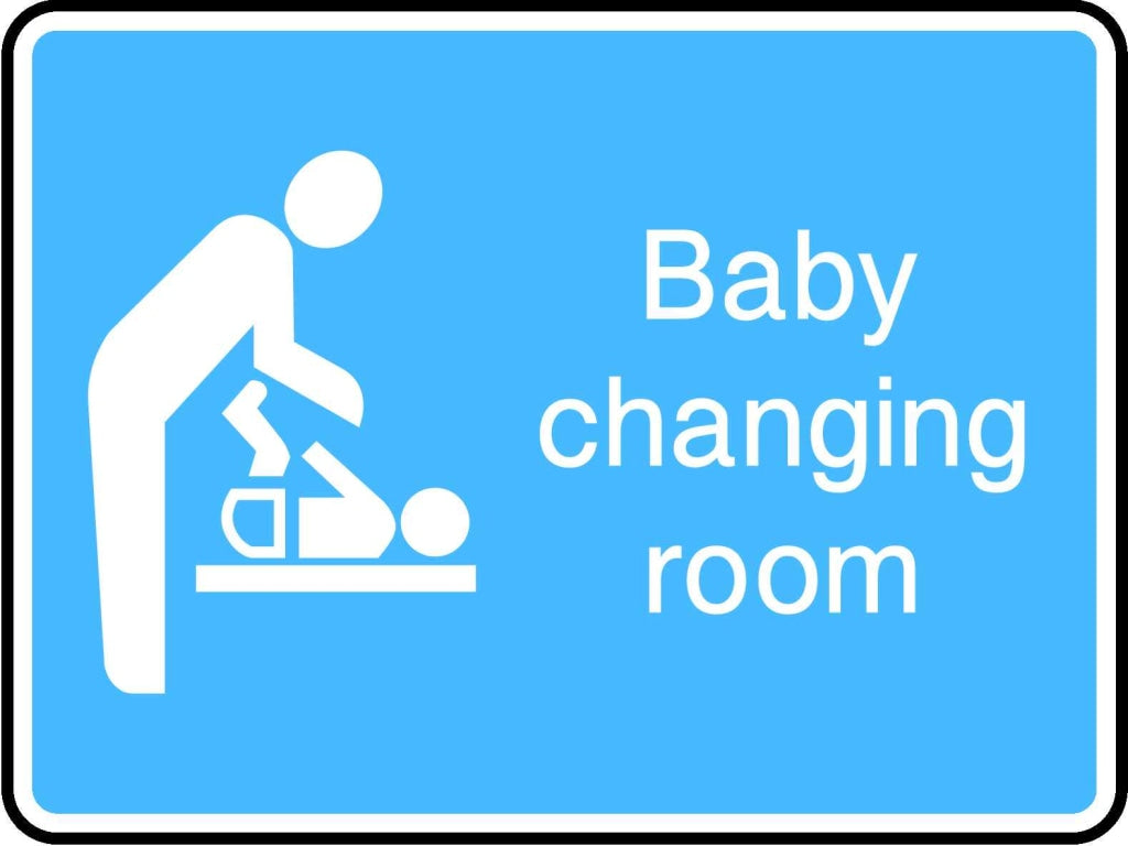 Baby changing room - Safety Decals Ltd