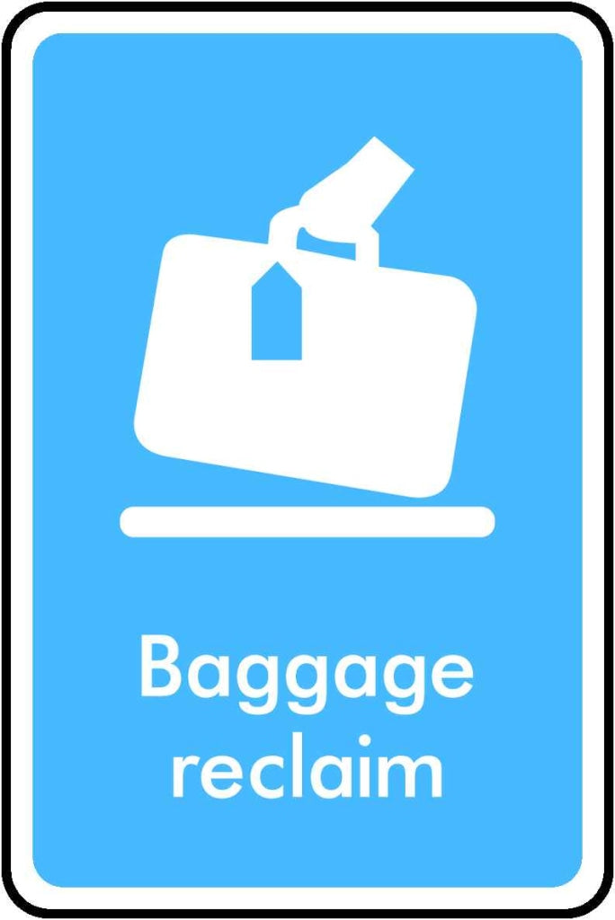 Baggage reclaim - Safety Decals Ltd