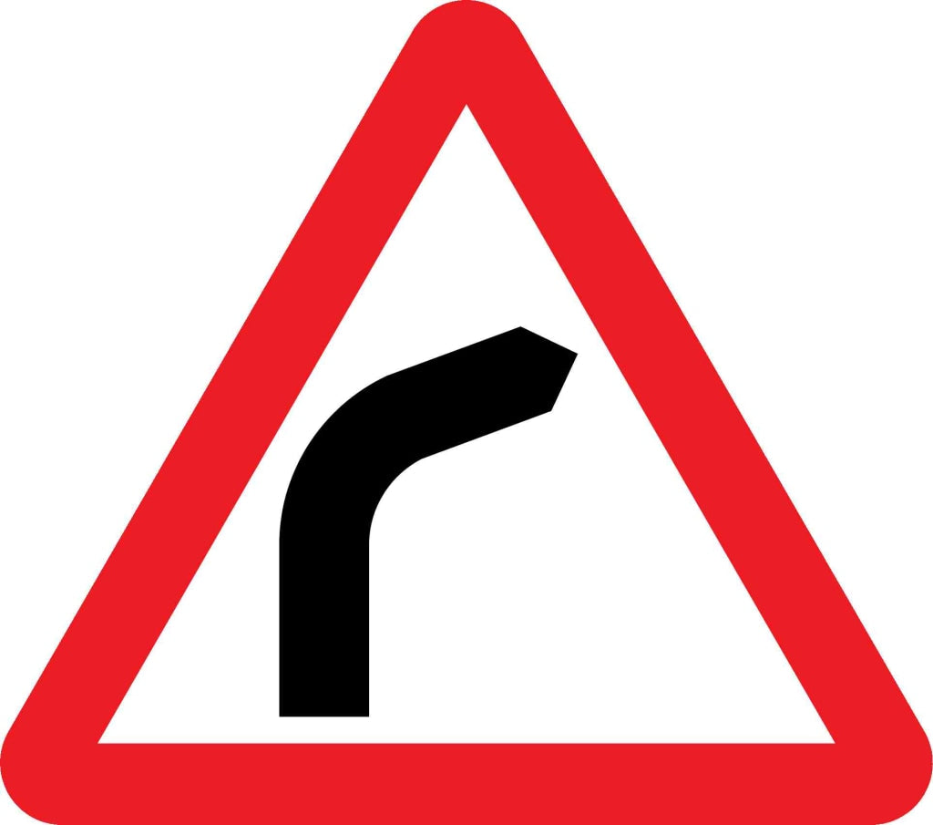bend to right - Safety Decals Ltd