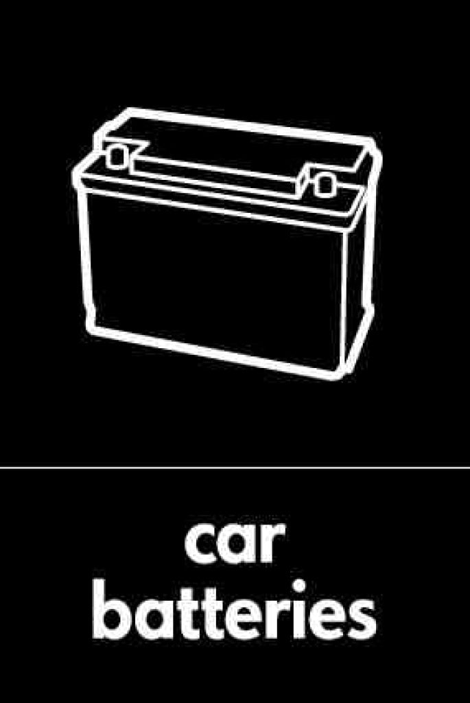 Car Batteries - Safety Decals Ltd