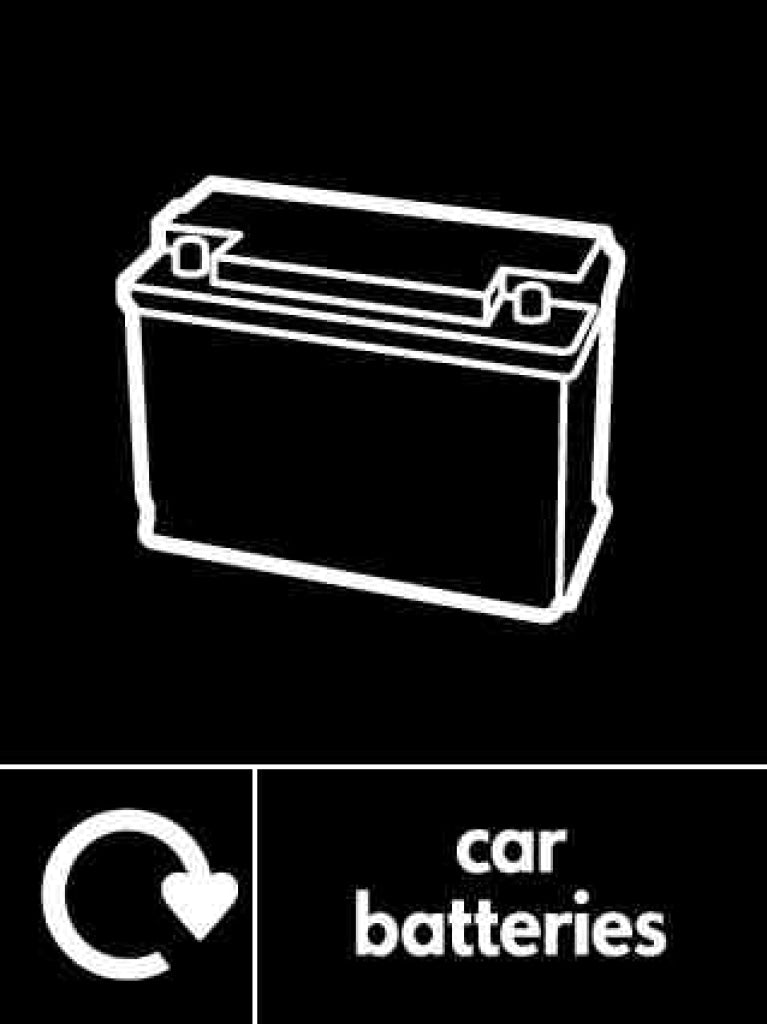 Car Batteries - Safety Decals Ltd