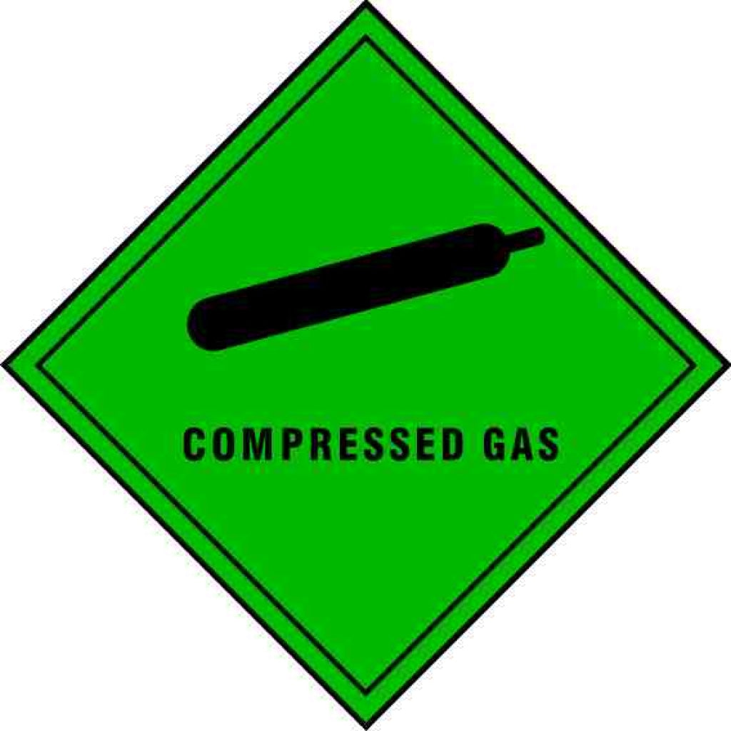 COMPRESSED GAS - Safety Decals Ltd