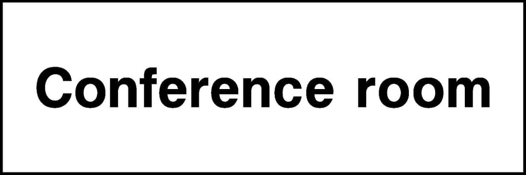 conference room - Safety Decals Ltd