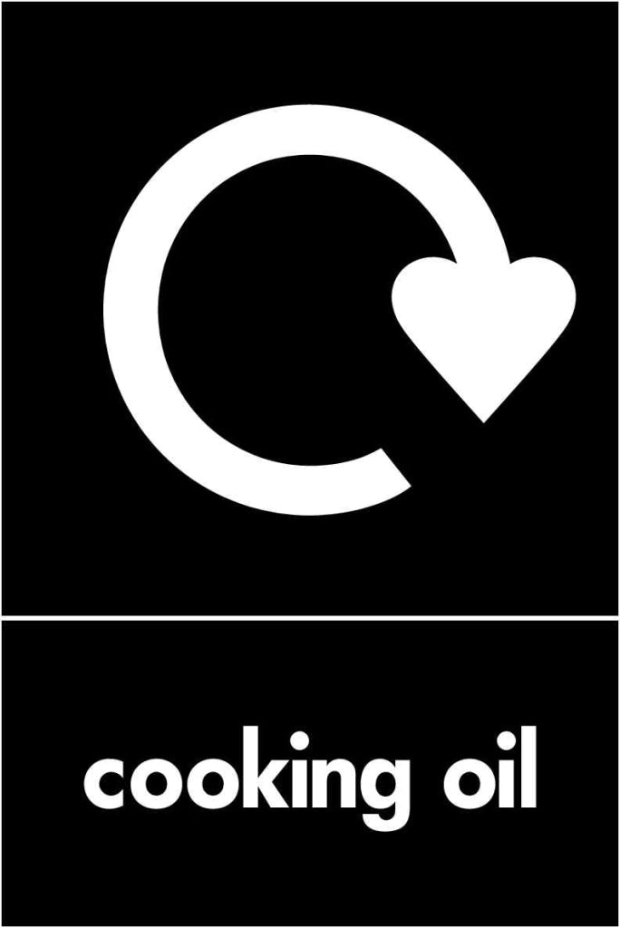 cooking oil - Safety Decals Ltd
