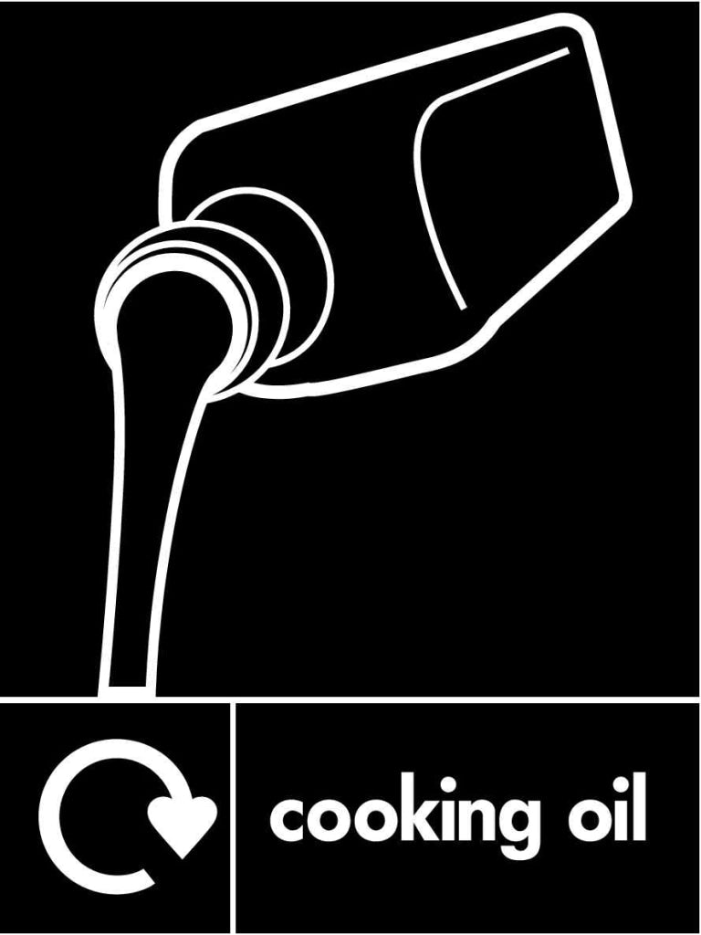 cooking oil - Safety Decals Ltd