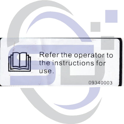 Dingli Single Decal 09340003 - Safety Decals Ltd