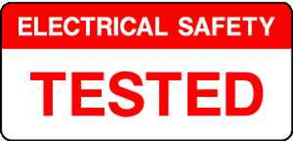ELECTRICAL SAFETY TESTED - Safety Decals Ltd