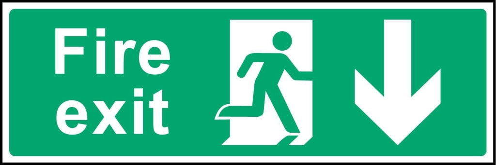 Fire exit - Safety Decals Ltd