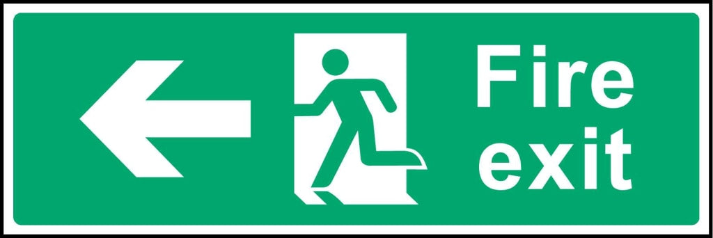 Fire exit - Safety Decals Ltd