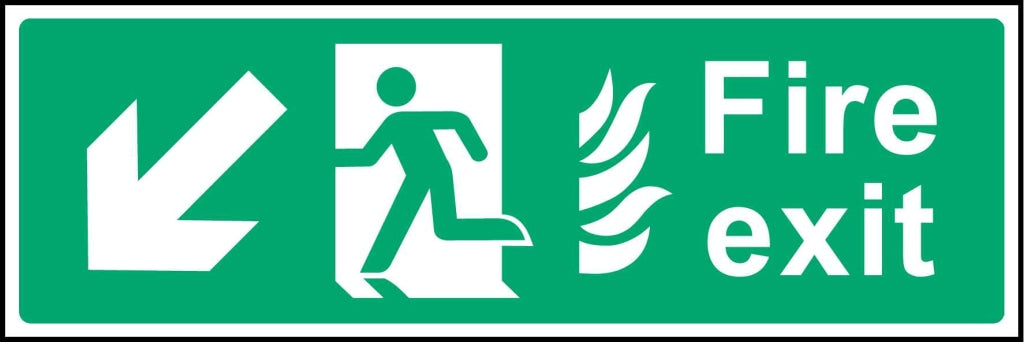 Fire exit - Safety Decals Ltd