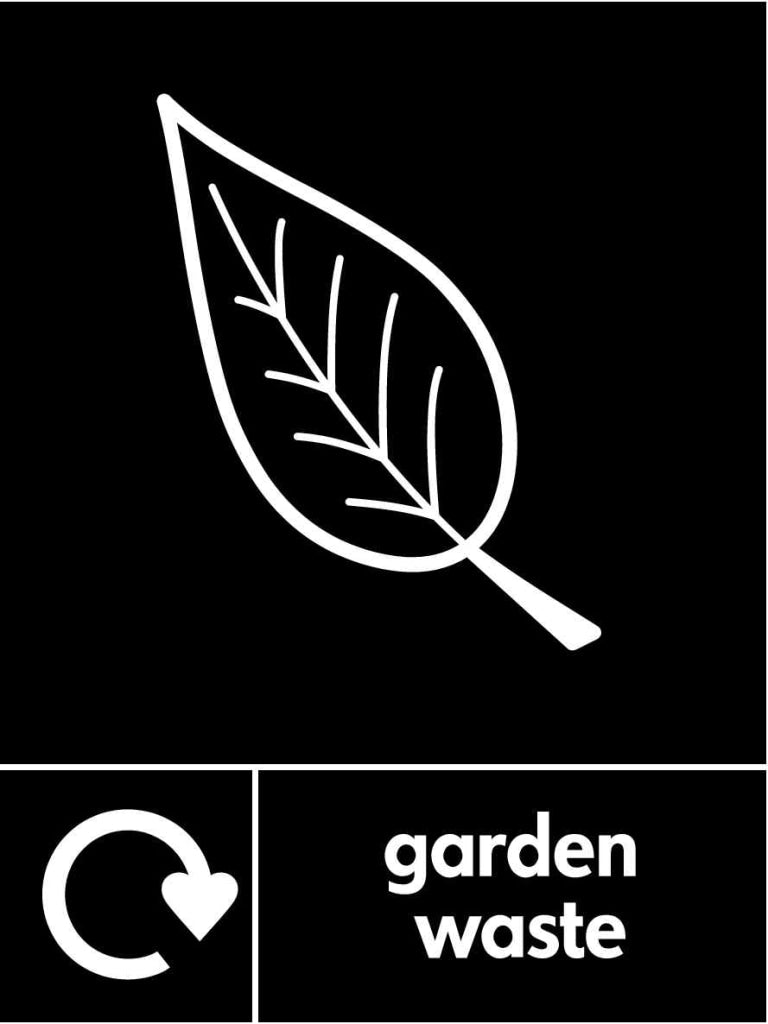 garden waste - Safety Decals Ltd