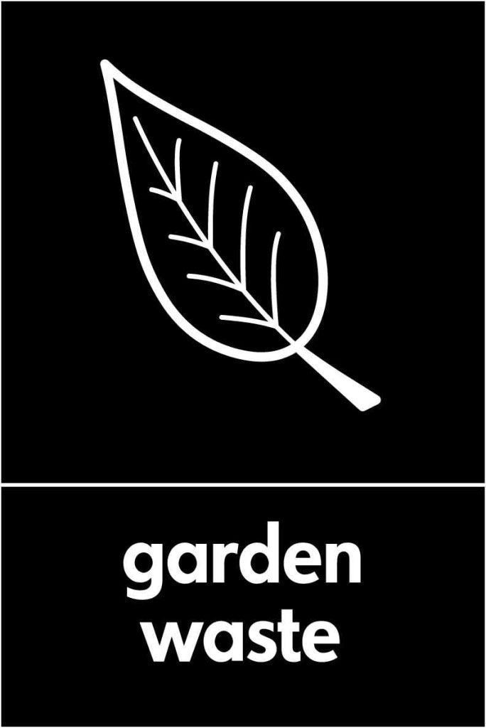 garden waste - Safety Decals Ltd