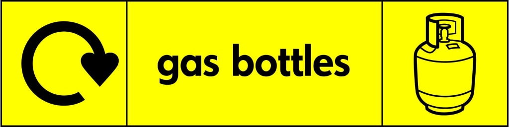 gas bottles - Safety Decals Ltd