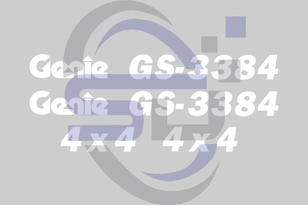 Genie GS3384 Cosmetic Decal Kit - Safety Decals Ltd