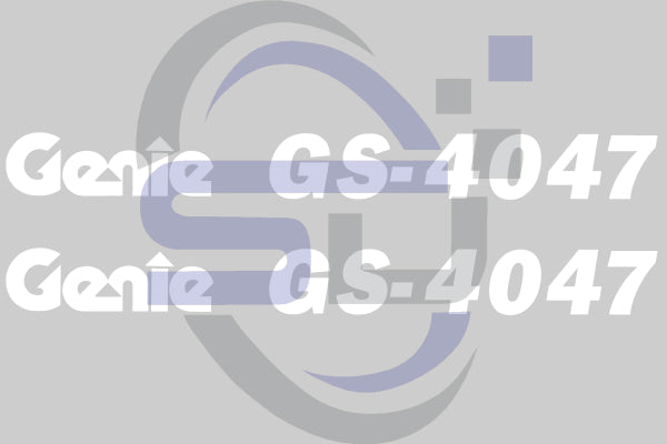 Genie GS4047 Cosmetic Decal Kit - Safety Decals Ltd