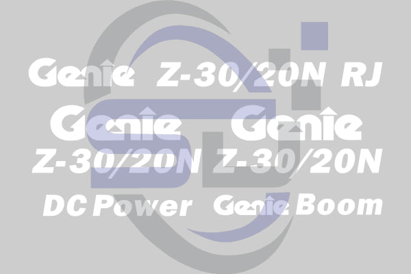Genie Z30/20N Cosmetic Decal Kit - Safety Decals Ltd
