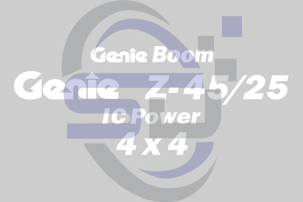 Genie Z45/25 IC Cosmetic Decal Kit, Sticker Kit - Safety Decals Ltd