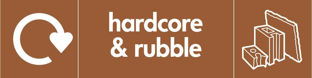 hardcore & rubble - Safety Decals Ltd