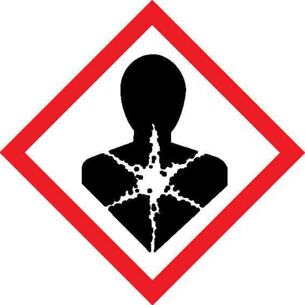 Hazardous substance diamond 2286- Radiation symbol. - Safety Decals Ltd