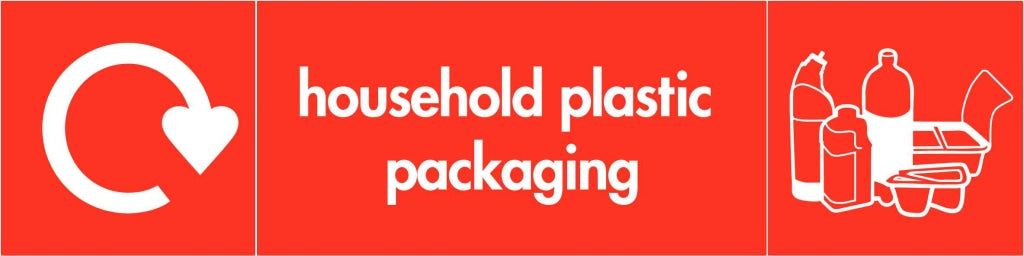 household plastic packaging - Safety Decals Ltd