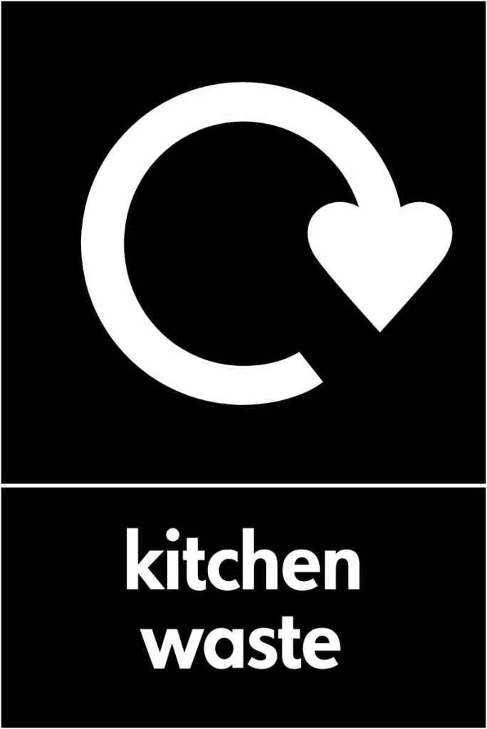kitchen waste - Safety Decals Ltd