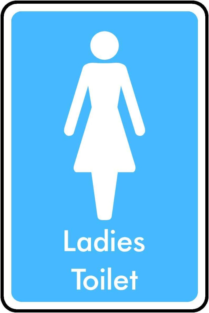 Ladies Toilet - Safety Decals Ltd