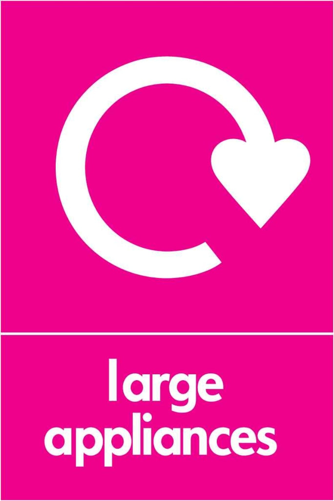 large appliances - Safety Decals Ltd