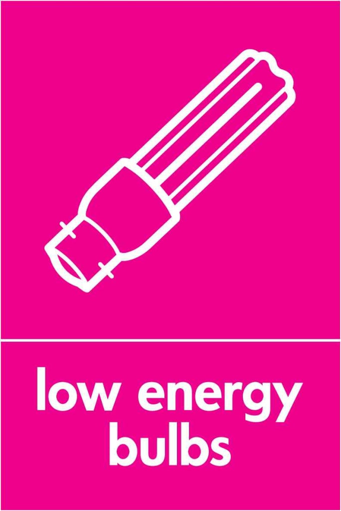 low energy bulbs - Safety Decals Ltd