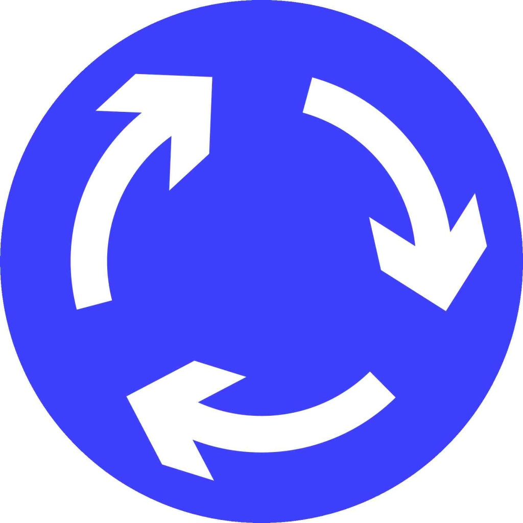 Mini Roundabout - Safety Decals Ltd