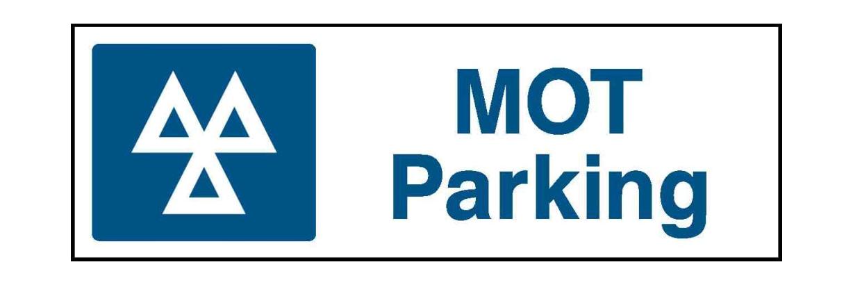 MOT Parking - Safety Decals Ltd