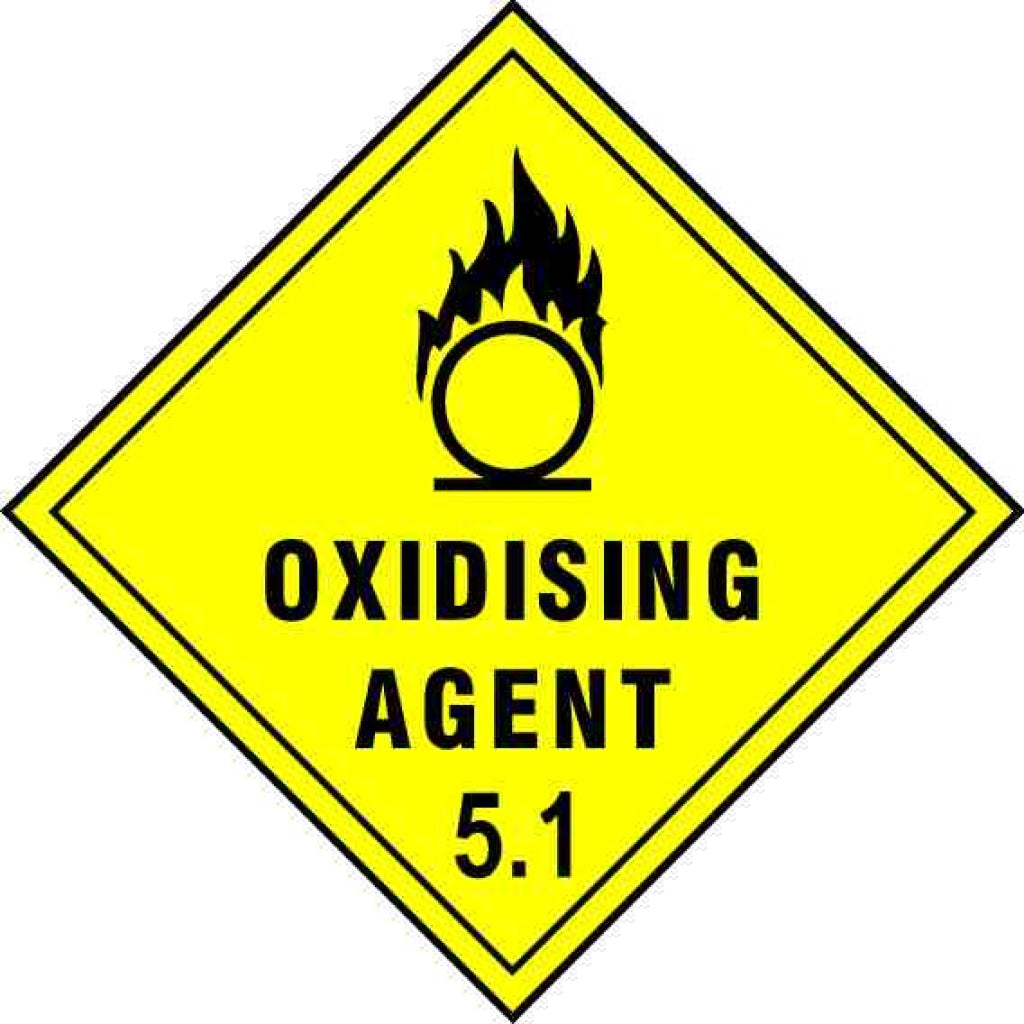 OXIDISING AGENT 51 - Safety Decals Ltd