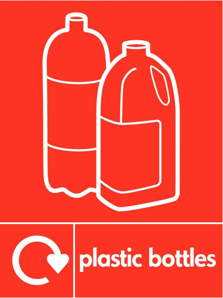 plastic bottles - Safety Decals Ltd