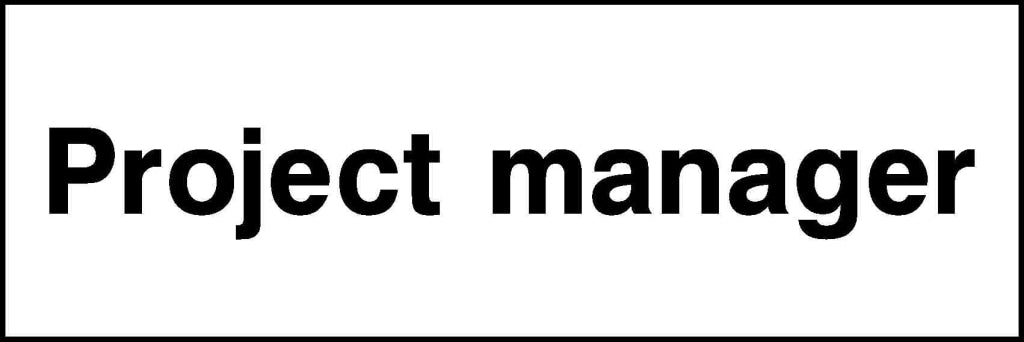 project manager - Safety Decals Ltd