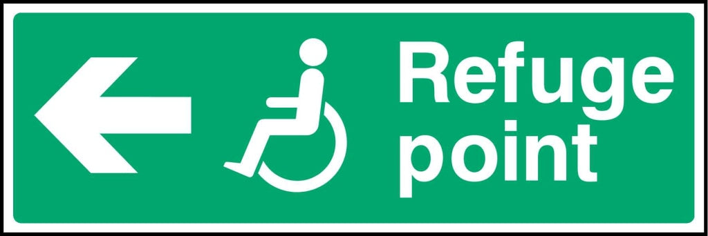 Refuge point - Safety Decals Ltd