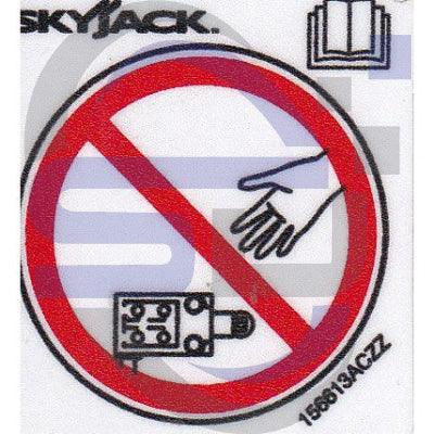 Skyjack Single Decal 156613_ACZZ - Safety Decals Ltd