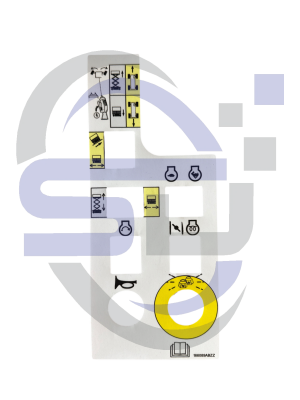 Skyjack,Single Decal, 166089ABZZ - Safety Decals Ltd