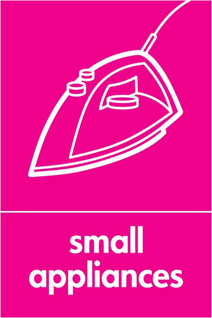 small appliances - Safety Decals Ltd