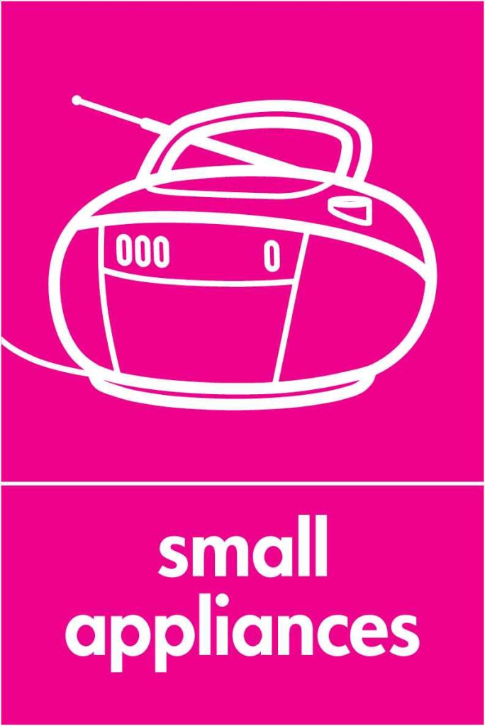 small appliances - Safety Decals Ltd